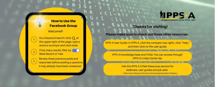 IPPS-A Facebook Group