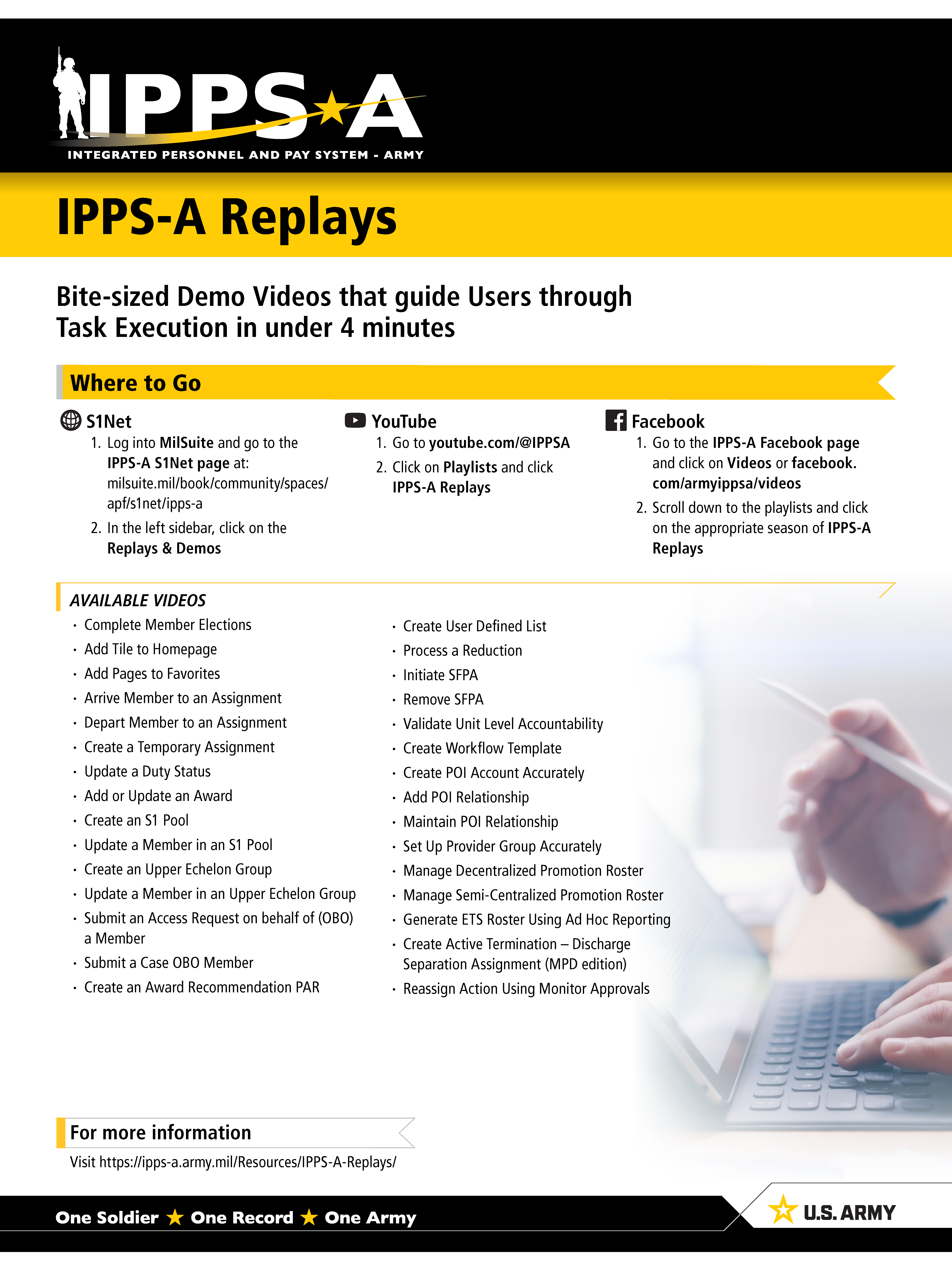 IPPS-A Replays