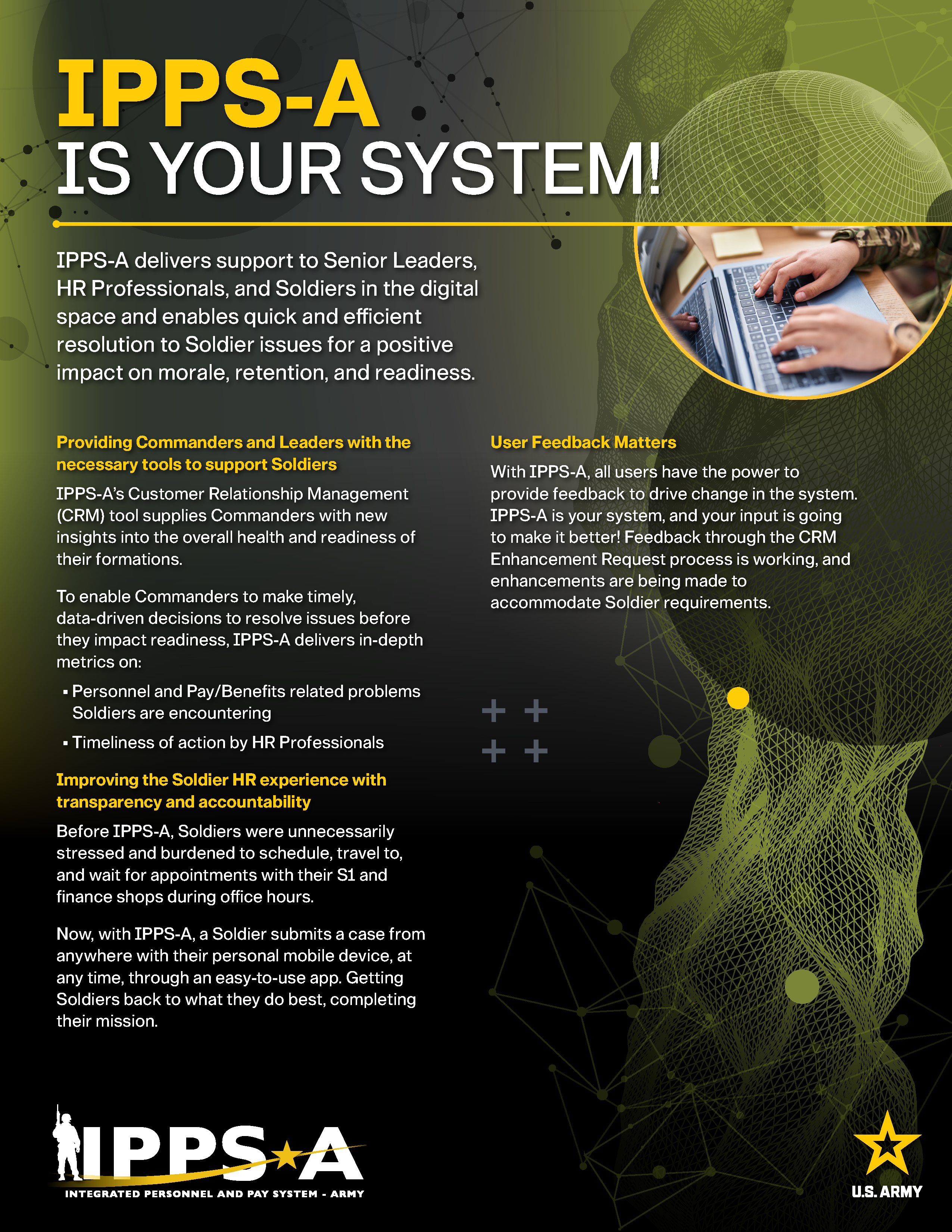 Marketing & Media | The Integrated Personnel and Pay System - Army