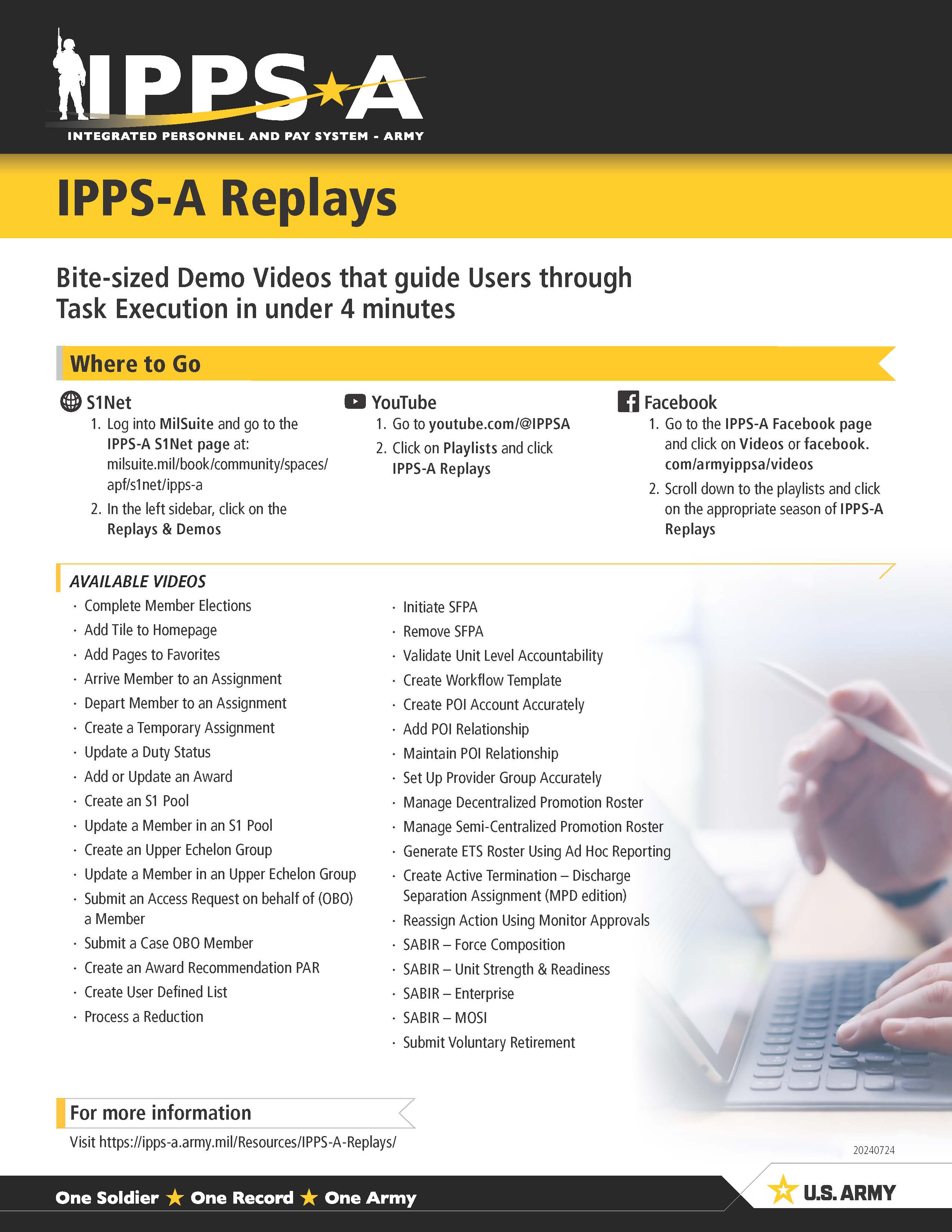 Link to IPPS-A Replays Poster